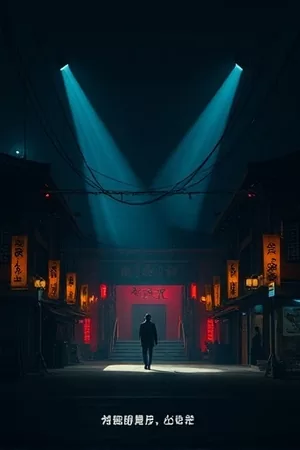 剧集《无声楼梯》竖版封面，老式居民楼里盘旋而上的楼道